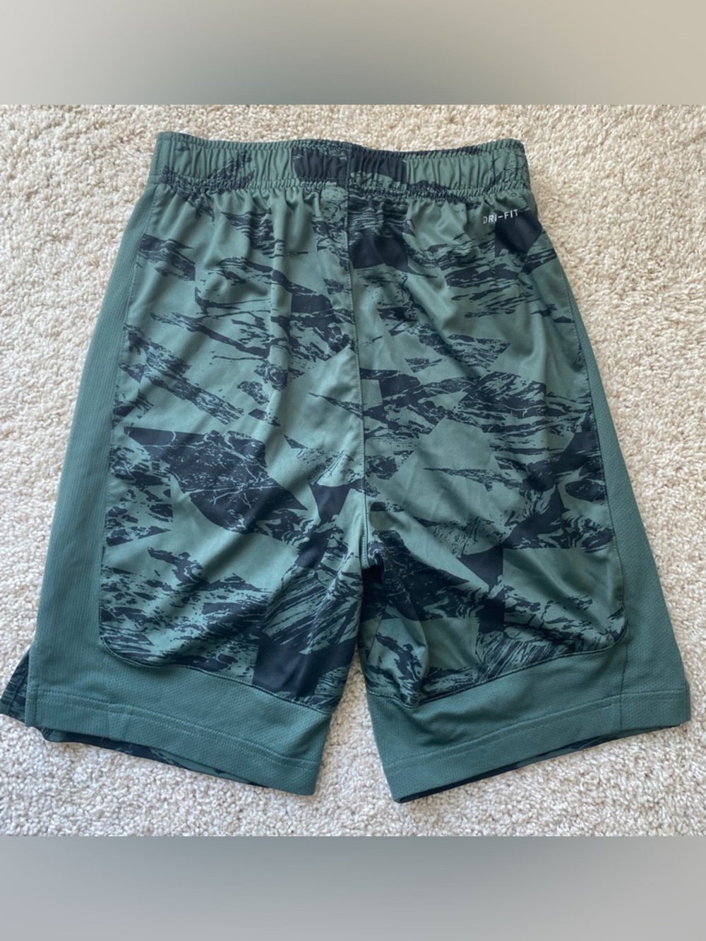 Nike Boy's Athletic Shorts with Swoosh - Picture 2 of 3